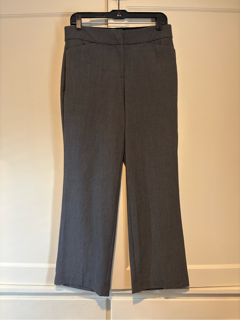 JM Collection Grey Tailored Work Pants
